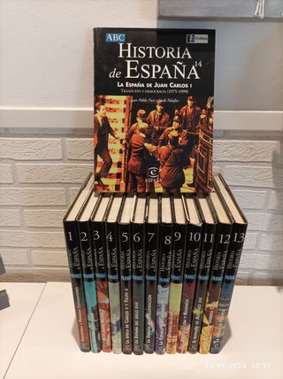 Lote Colección de Historia de España 
