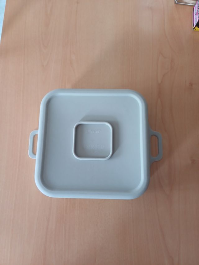 Molde silicona freidora aire gris