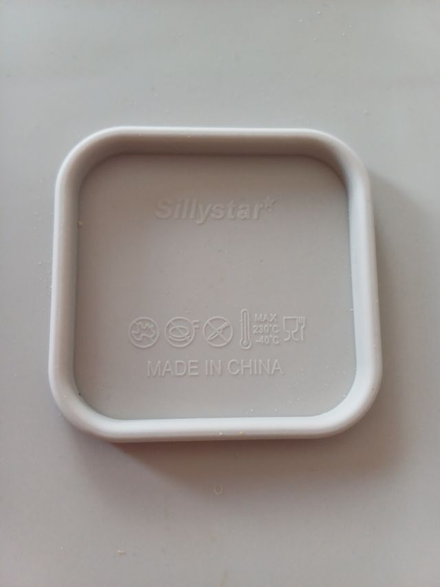 Molde silicona freidora aire gris