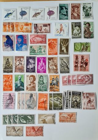 Sellos usados colonias españolas, Ifni, Guinea....