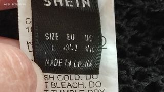 Copricostume nero traforato