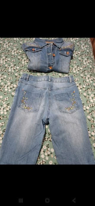 Conjunto vaquero Punto Roma - Talla 42