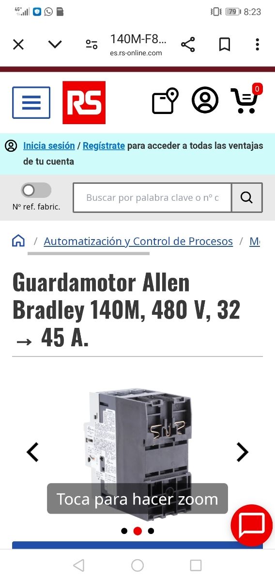 Guarda motor protección máquina eléctrica
