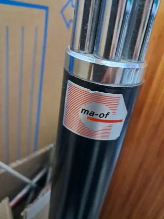 Perchero acero cromado Fase años 70