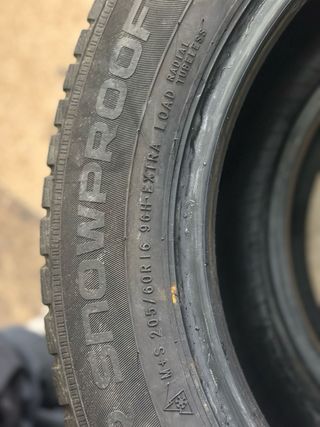 NEUMATICOS 205/60R16 96H