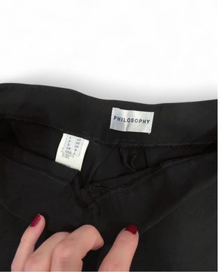 Pantaloni neri Philosophy di Alberta Ferretti