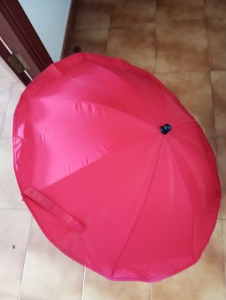Sombrilla para sillita de paseo.