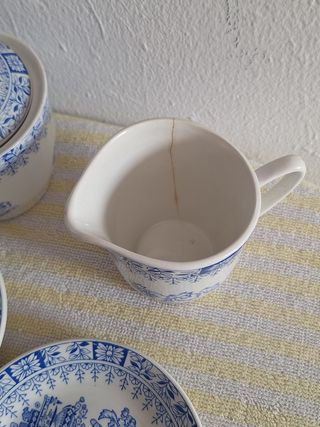 Juego de cafe antiguo marca Pontesa