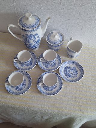 Juego de cafe antiguo marca Pontesa