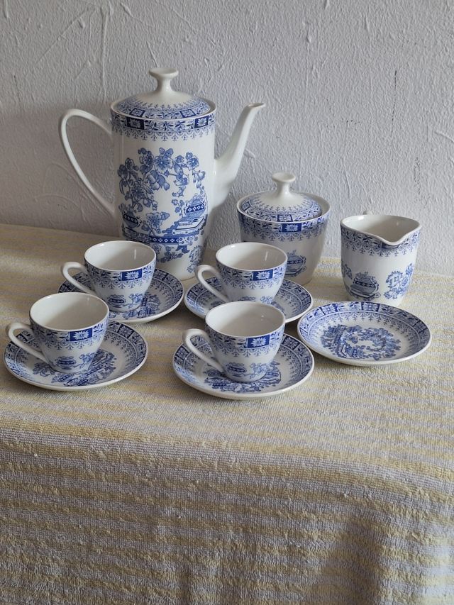 Juego de cafe antiguo marca Pontesa