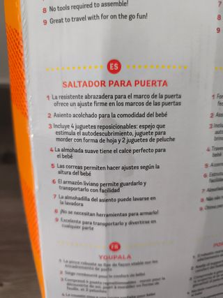 Columpio de puerta para bebés 