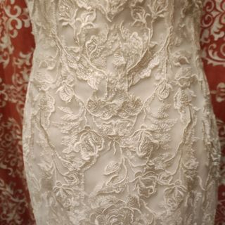 Vestido novia firma Luna T40