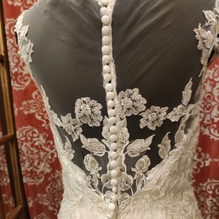Vestido novia firma Luna T40