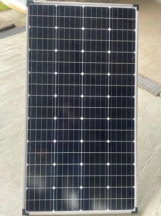 Placa panel solar 12 volt 150 w