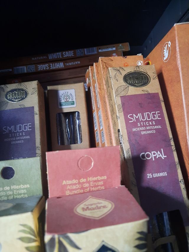 Incienso artesanal combo (5 paquetes)