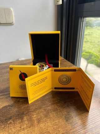 Reloj Fossil x DC Comics Flash Edición Limitada