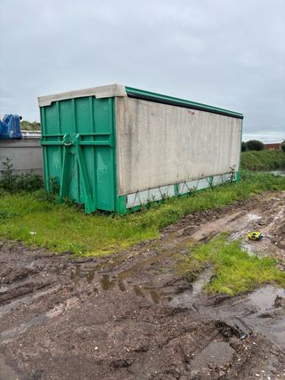 Tauliner Contenedor - Remolque Verde