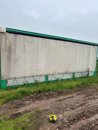 Tauliner Contenedor - Remolque Verde