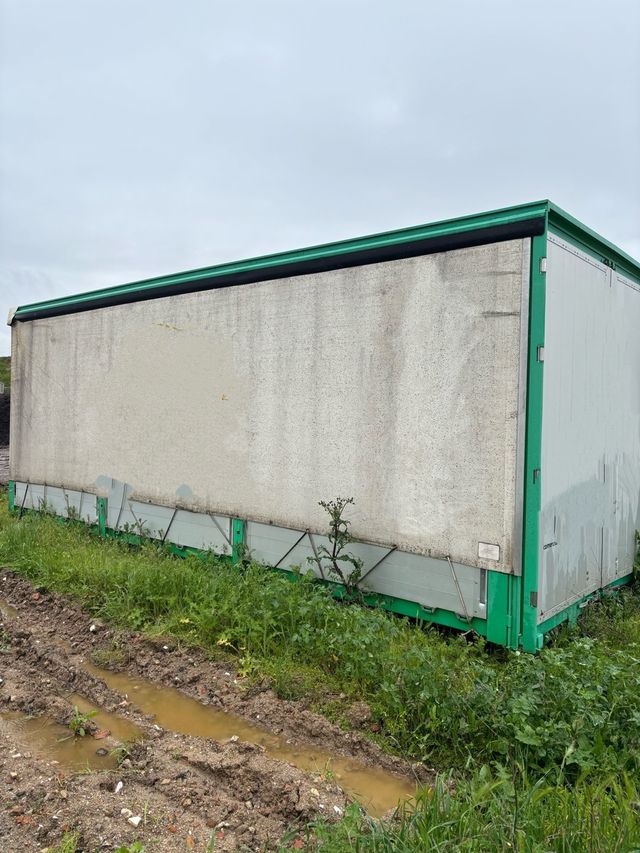 Tauliner Contenedor - Remolque Verde