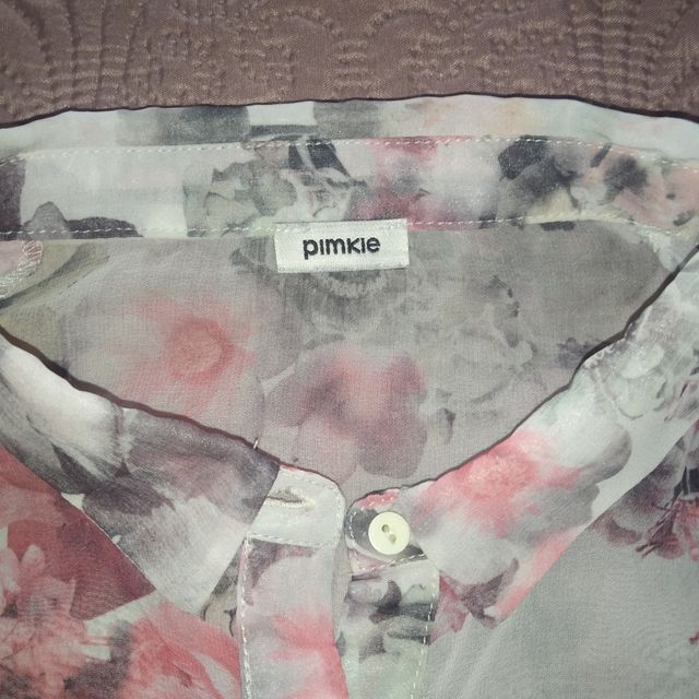 Camicia estiva, smanicata, Pimkie. Taglia M fiori