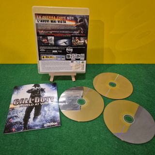 PS3 Call of Duty  World at War + MW3 + Ghosts