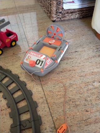 Coches, tren y bomberos: ¡Juguetes!