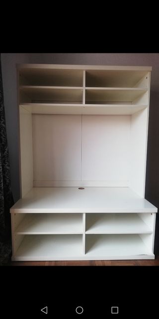 Mueble TV con estanterias