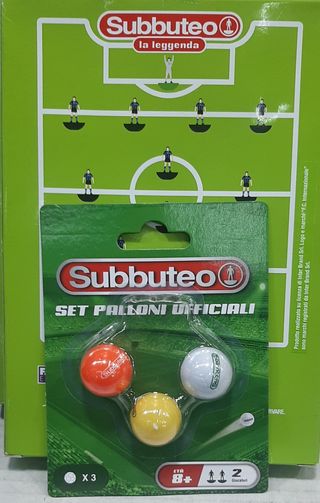 Subbuteo Palloni Ufficiali - 3pz