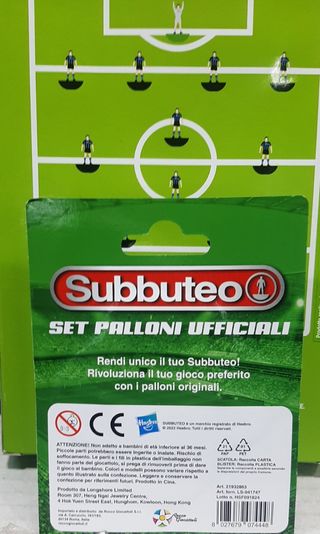 Subbuteo Palloni Ufficiali - 3pz