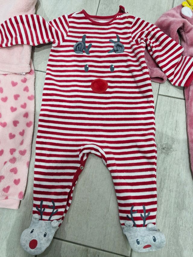 3 Pijamas Bebé Invierno
