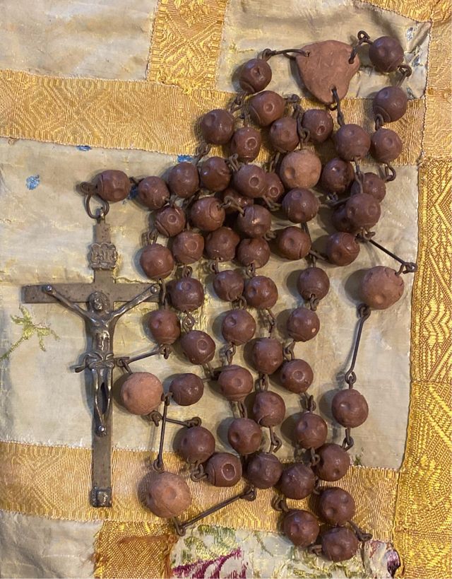 Rosario antico terracotta