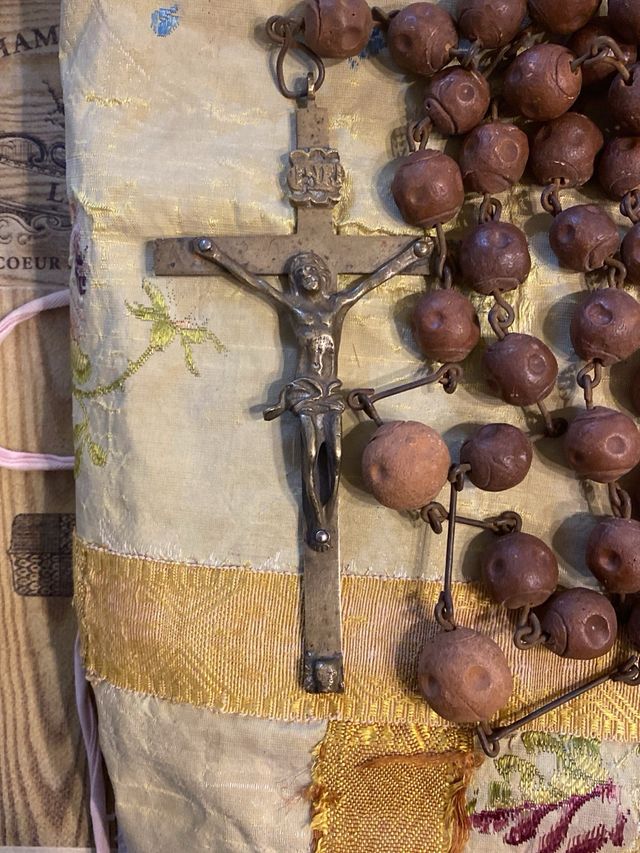 Rosario antico terracotta