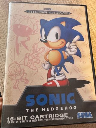 Sonic The Hedgehog - Sega Megadrive con manual