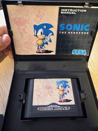 Sonic The Hedgehog - Sega Megadrive con manual