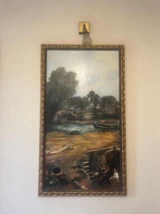 2 Cuadros Paisaje - Óleo sobre lienzo