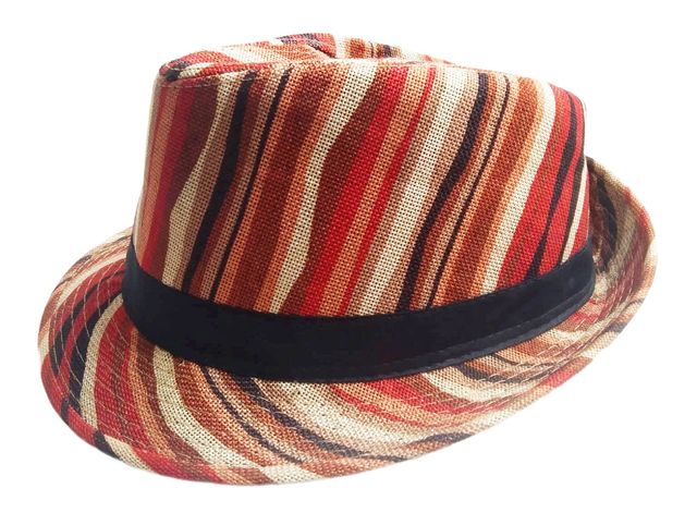 Sombrero Estampado de Caballero Estilo Trilby