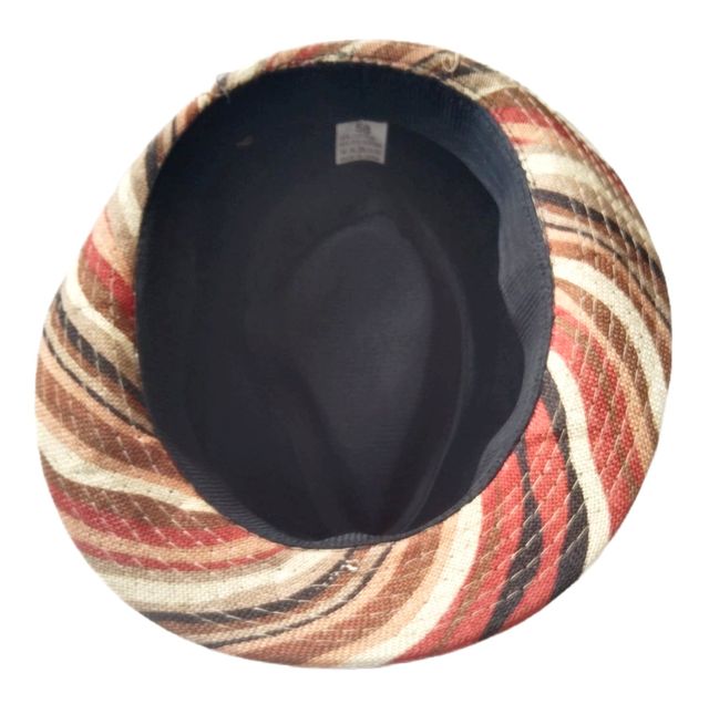 Sombrero Estampado de Caballero Estilo Trilby