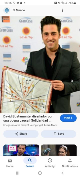 Pañuelo seda musical
