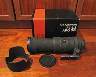 Sigma 50-500mm F4-6.3 Nikon + filtro protector