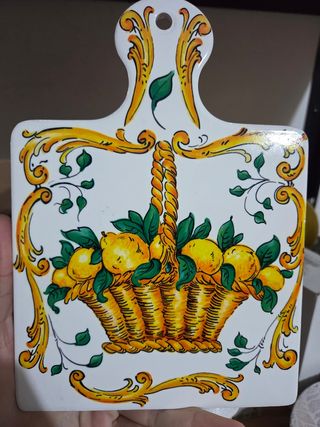 Tagliere Ceramica Limoni
