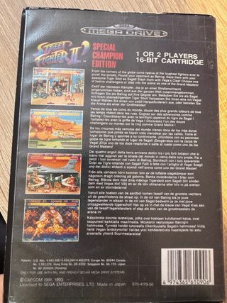 Street Fighter II: Special Champion Edition - Sega