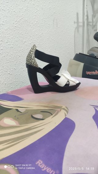 Sandalias Calvin Klein - blanco y negro