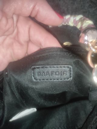 Bolso piel Parfois Bordado