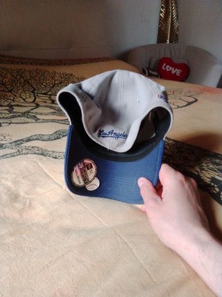 Cappello LA Dodgers New Era beige/blu
