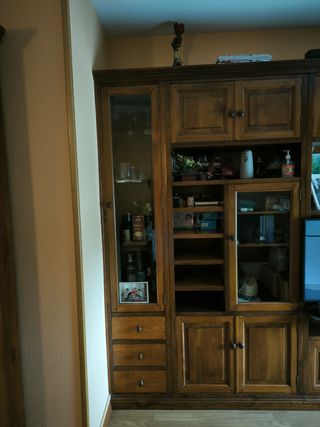 Mueble rústico madera maciza