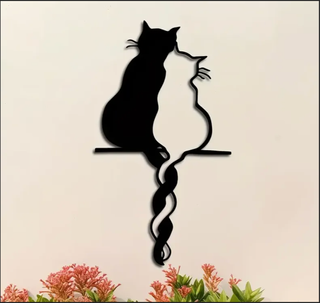 Statuetta Gatto Realistica – Mini Scultura Decorat