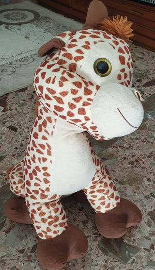 Giraffa gigante peluche