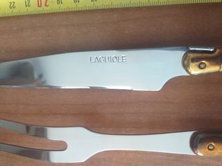 Cubertería LAGUIOLE madera marrón