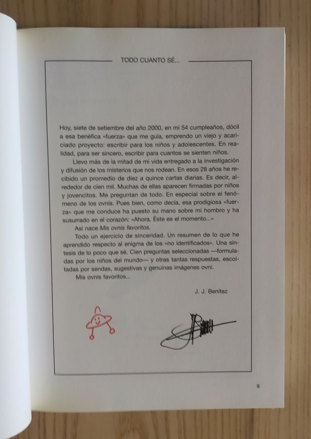 1* edición. Mis ovnis favoritos. J.J. Benítez.