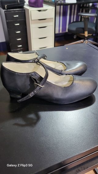 Zapatos baile flamenco negros